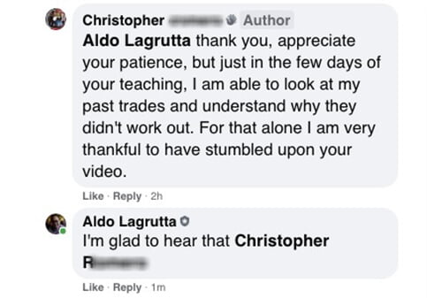 Testimonial By Christopher